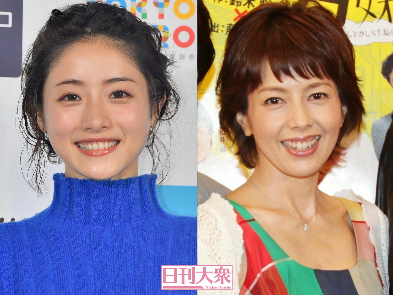 『アンナチュラル』主演の石原さとみ（左）と『科捜研の女』主演の沢口靖子