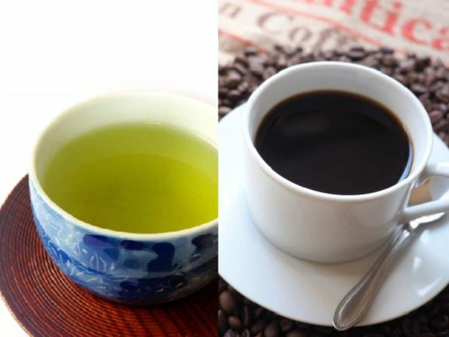緑茶vsコーヒー、体にいいのはどっち？の画像