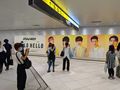 渋谷駅Ｂ７出口付近に掲出されたＳｎｏｗ Ｍａｎの広告