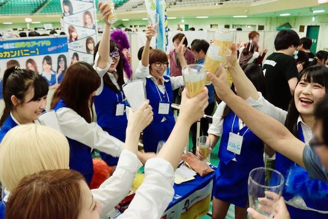 『武道館アイドル博2017』で、飲みドル「８∞カンパニー」が大奮闘！の画像002