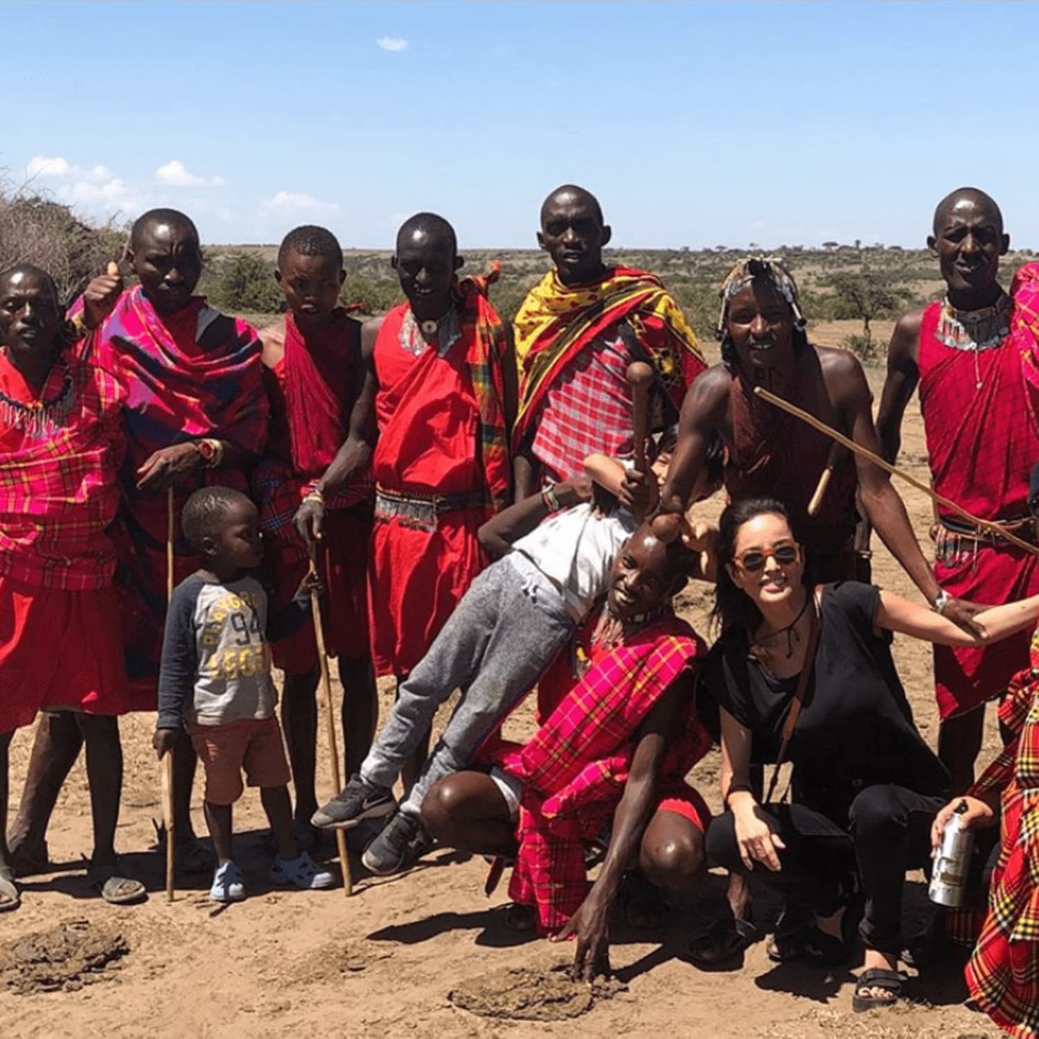 梨花、夫＆息子とケニア旅行へ「マサイ族との交流」に反響続々の画像